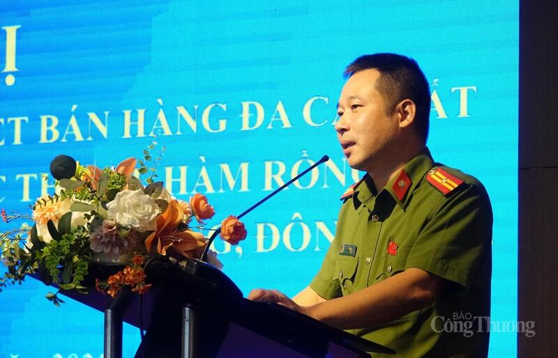 Báo cáo viên Phạm Ngọc Thạch cảnh báo một số loại hình đa cấp biến tướng trên địa bàn tỉnh Thanh Hóa