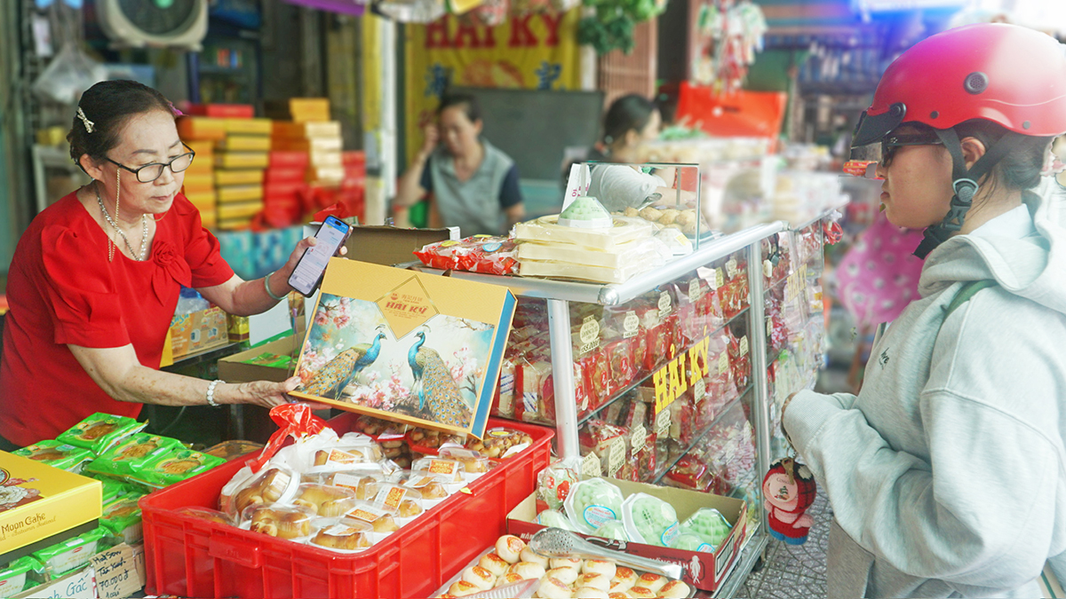 Thời điểm này, thị trường bánh trung thu đã bắt đầu nhộn nhịp.