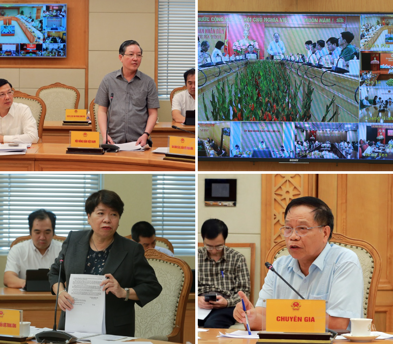 Các đại biểu phát biểu tại cuộc họp - Ảnh: VGP/Minh Khôi