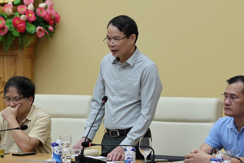 Ông Phạm Trung Kiên, Phó Tổng Giám đốc Tổng Công ty Bia-Rượu-Nước giải khát Hà Nội