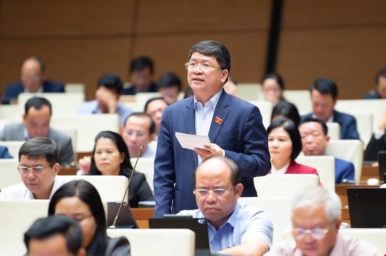 Đại biểu Tạ Văn Hạ - đoàn TP. Đà Nẵng. Ảnh: QH