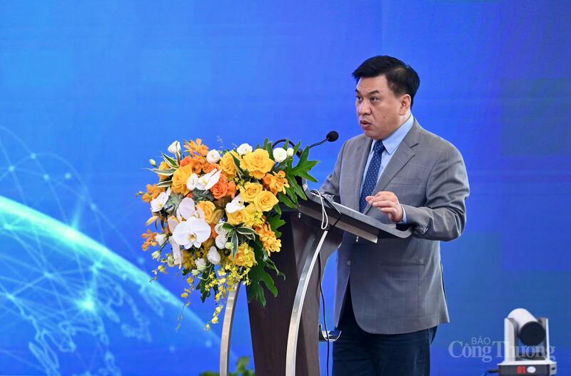 Ông Lê Hoàng Tài, Phó Cục trưởng Cục Xúc tiến thương mại, Bộ Công Thương. Ảnh: Bùi Giang