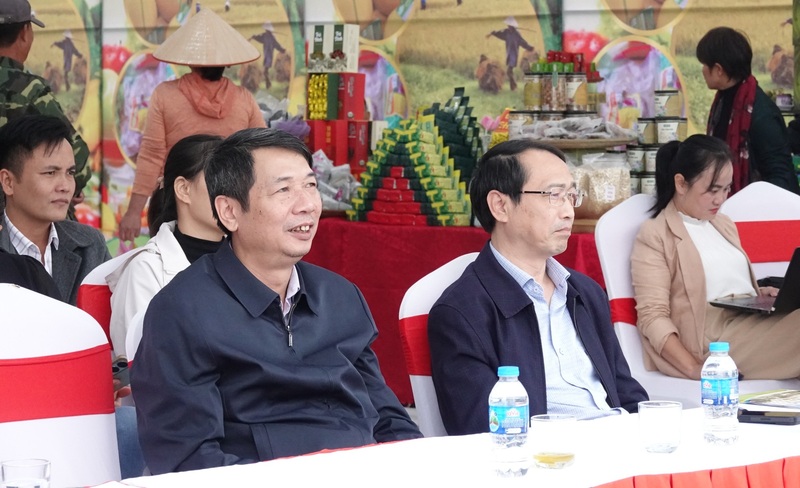 Đại diện Sở Công Thương Thanh Hóa tại lễ khai mạc.