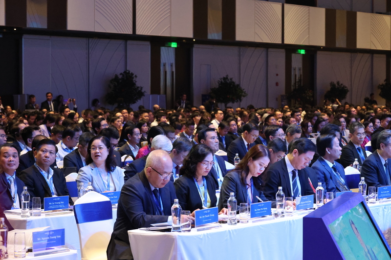 Thứ trưởng Bộ Công Thương Phan Thị Thắng tham dự Diễn đàn. Ảnh: Hoàng Chiến