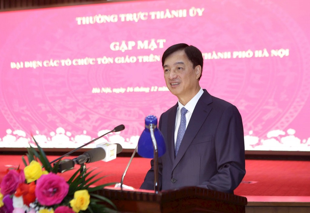 Hà Nội luôn trân trọng những đóng góp trách nhiệm, nghĩa tình của các tổ chức tôn giáo