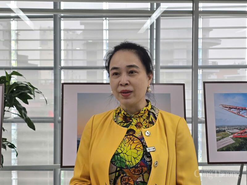 Bà Đỗ Nguyệt Ánh - Chủ tịch HĐTV Tổng công ty Điện lực miền Bắc