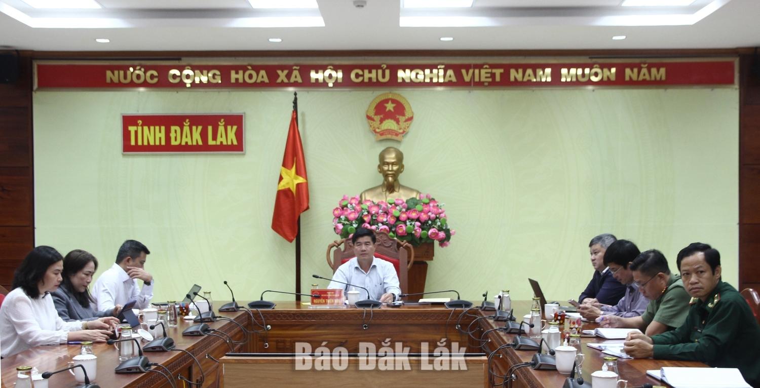 Các đại biểu tham dự phiên họp tại tỉnh Đắk Lắk.