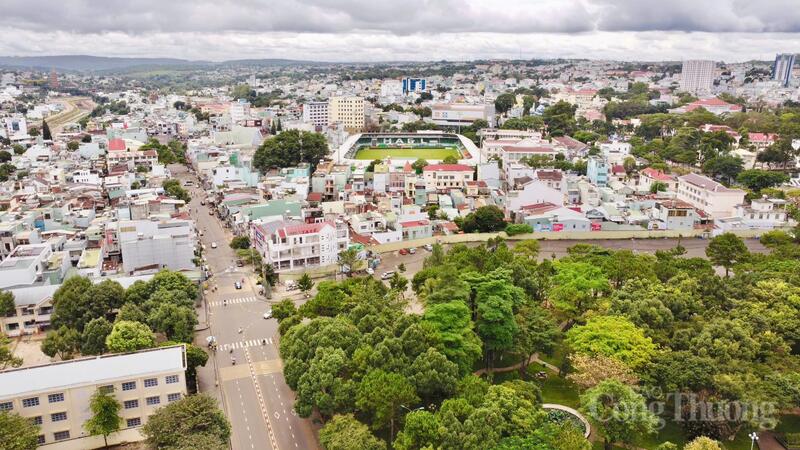 Đô thị Pleiku phát triển từng ngày. Ảnh: Hiền Mai