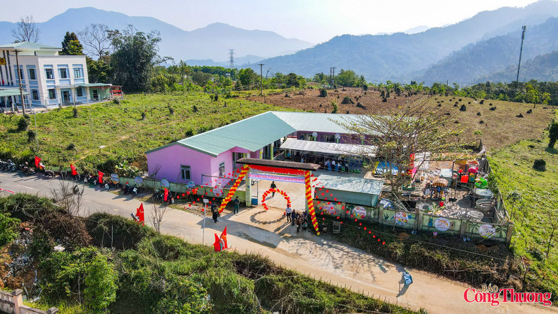 Điểm trường thôn Phước Công 2, Trường mẫu giáo Phước Chánh vừa được khánh thành.