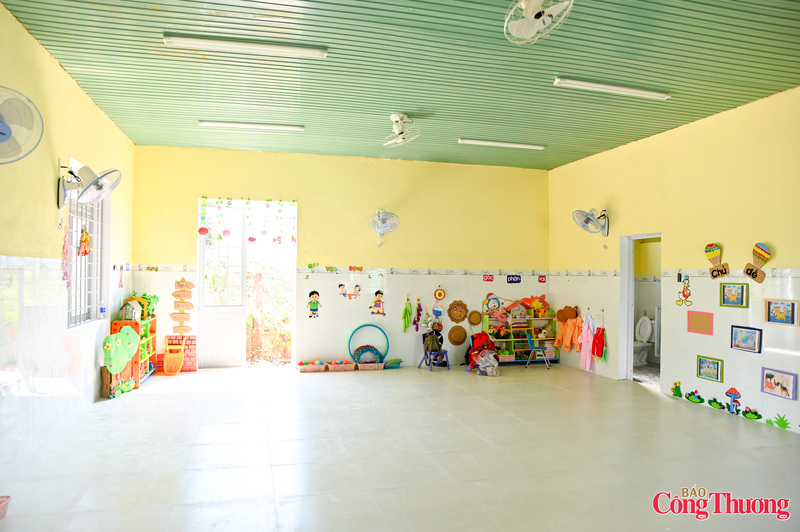 Công trình đưa vào sử dụng góp phần đảm bảo điều kiện học tập cho trẻ em, tạo điều kiện để điểm trường tổ chức dạy học bán trú.