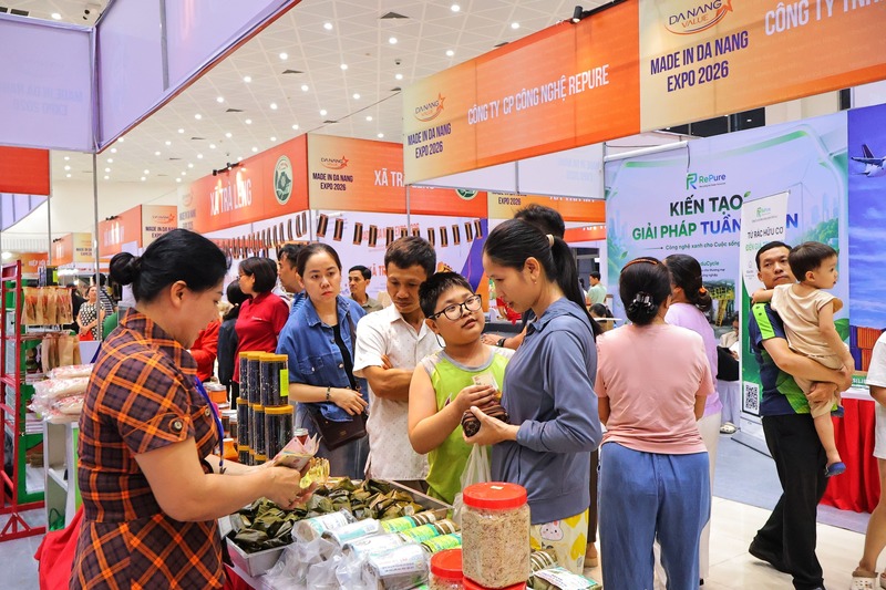 Doanh nghiệp nhỏ và vừa tích cực tham gia xúc tiến thương mại, tìm kiếm thị trường mới. Ảnh: Diễm Phúc