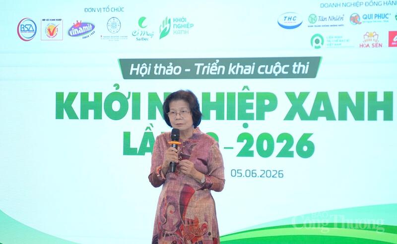 Bà Vũ Kim Hạnh - Chủ tịch Hiệp hội Doanh nghiệp Hàng Việt Nam chất lượng cao.