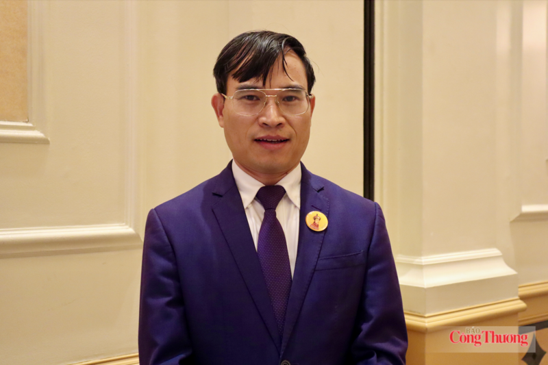 Ông Bùi Trung Thướng, Tham tán thương mại, Trưởng Thương vụ Việt Nam tại Ấn Độ kiêm nhiệm Bhutan. Ảnh: Phương Trang