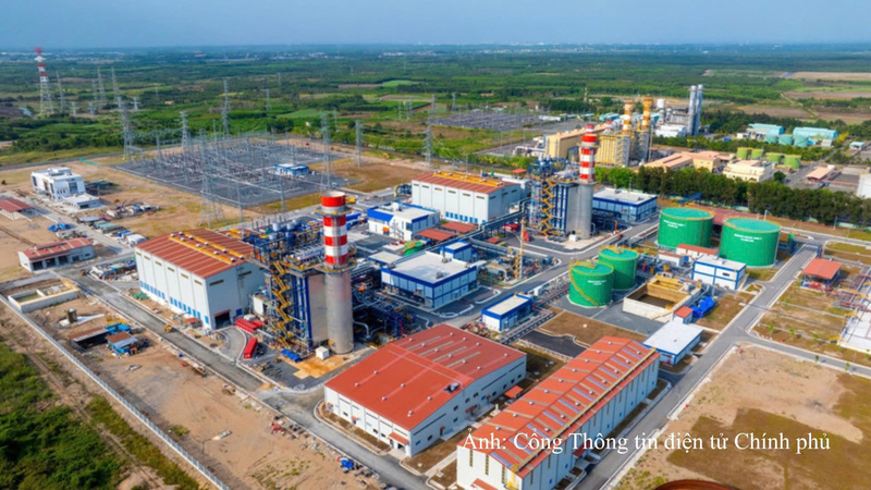 Cụm Nhà máy điện Nhơn Trạch 3 và Nhà máy điện Nhơn Trạch 4. Ảnh minh hoạ