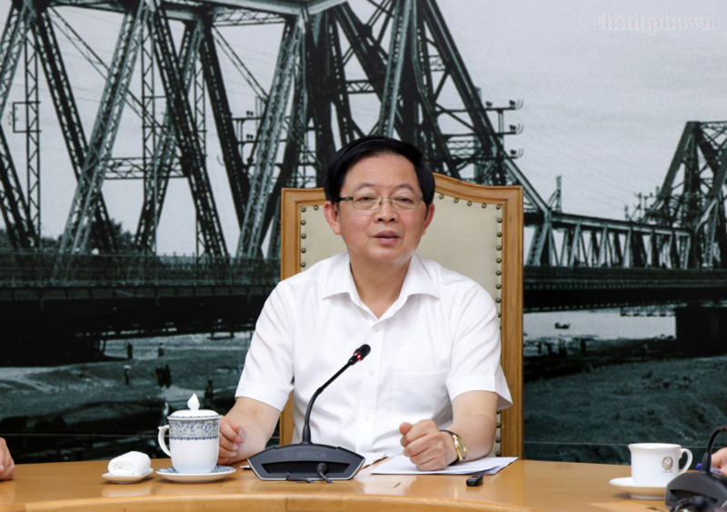 Phó Thủ tướng Hồ Quốc Dũng cơ bản thống nhất với chủ trương thành lập Khu Công nghệ cao tỉnh Hưng Yên - Ảnh: VGP/Gia Huy