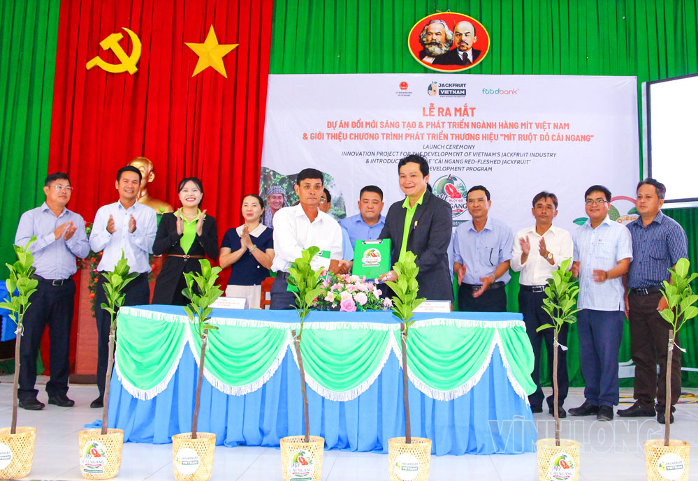 Ký kết Biên bản hợp tác giữa Jackfruit Vietnam và Hợp tác xã Nông nghiệp Hậu Lộc.