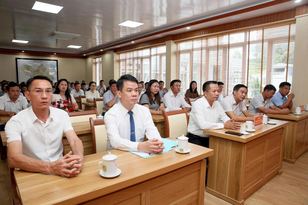 Các đại biểu tham dự hội nghị. Ảnh: Đinh Đông