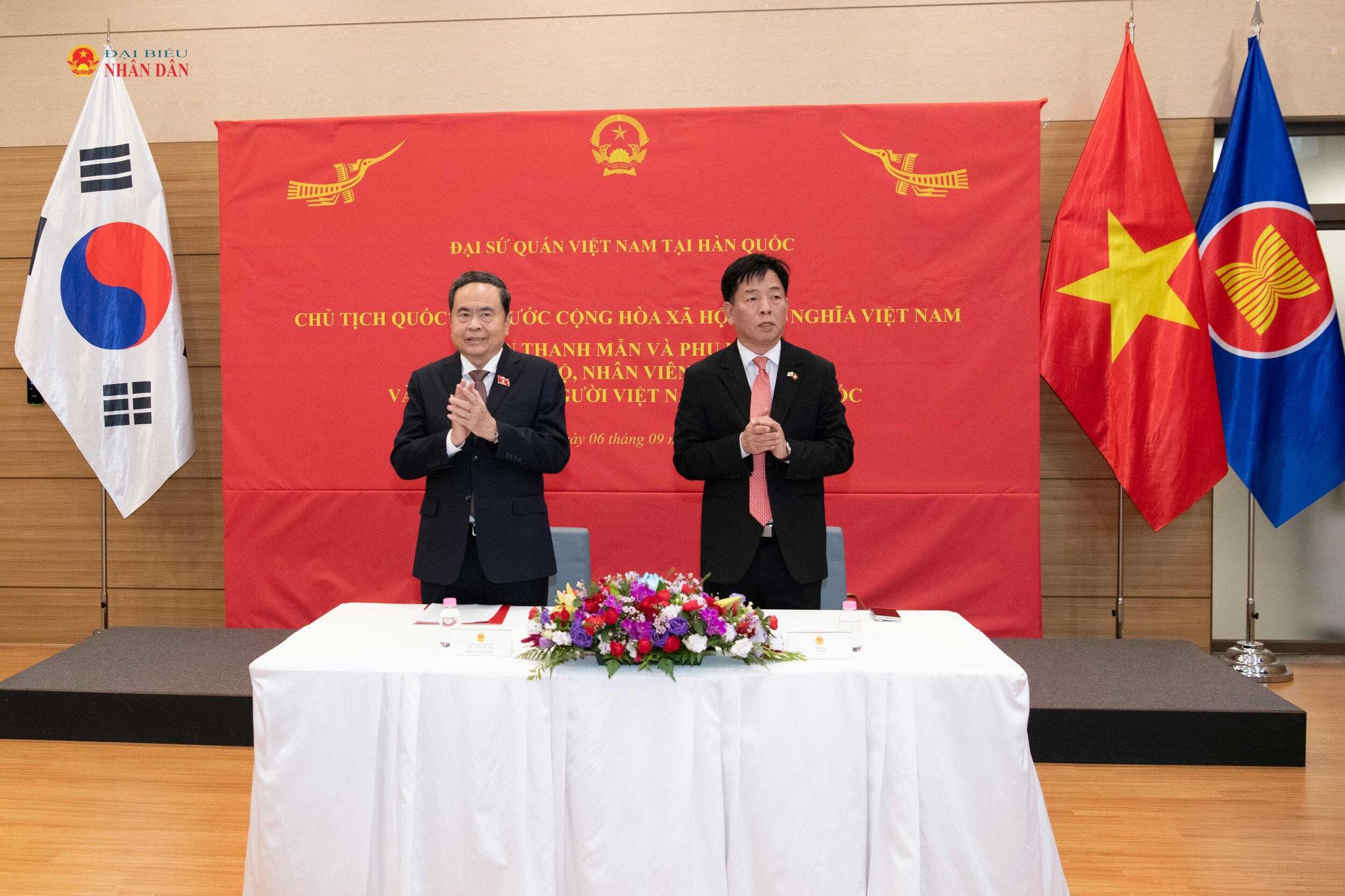 Chủ tịch Quốc hội Trần Thanh Mẫn đến Thủ đô Seoul, bắt đầu thăm chính thức Hàn Quốc - 12
