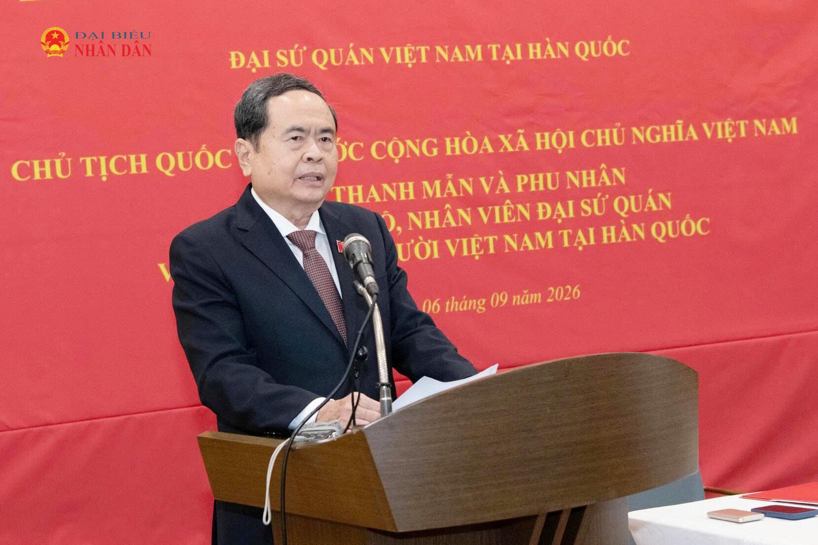 Chủ tịch Quốc hội Trần Thanh Mẫn đến Thủ đô Seoul, bắt đầu thăm chính thức Hàn Quốc - 13