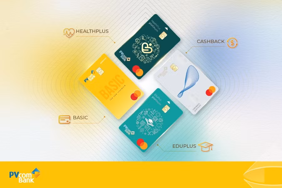 PVcomBank ra mắt 04 dòng thẻ tín dụng mới, đáp ứng nhu cầu chi tiêu linh hoạt của khách hàng.