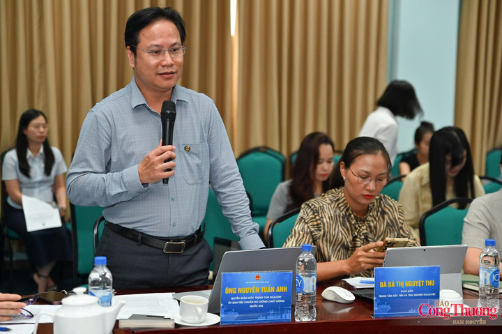 Ông Nguyễn Tuấn Anh, Quyền Giám đốc Trung tâm Chứng nhận Phù hợp (QUACERT), Ủy ban Tiêu chuẩn Đo lường Chất lượng Quốc gia.