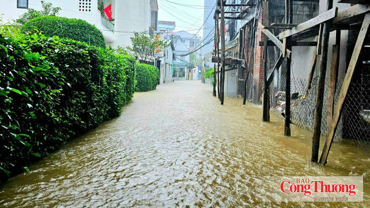 Ban Chỉ huy Phòng thủ dân sự thành phố Huế cảnh báo mưa lớn có thể gây ngập lụt cục bộ đề nghị các địa phương chủ động ứng phó